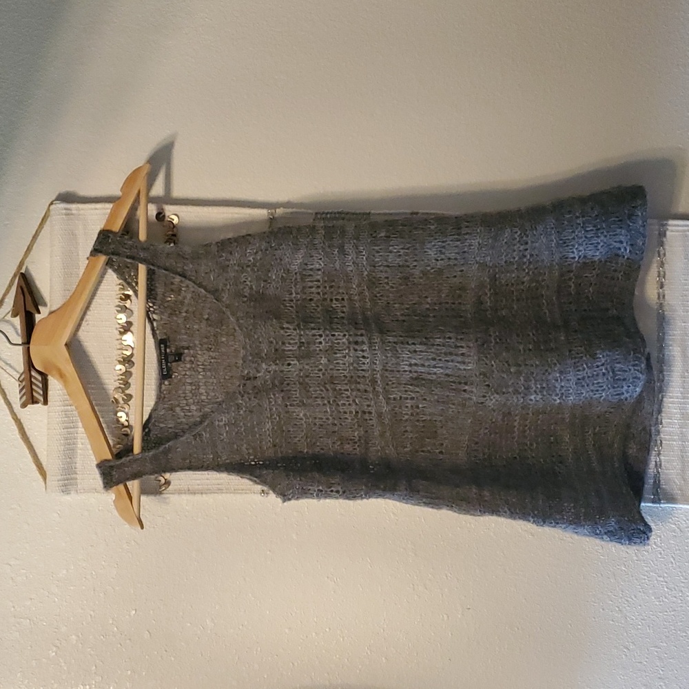 Eileen Fisher Knit Sweater Tank XS EUC!